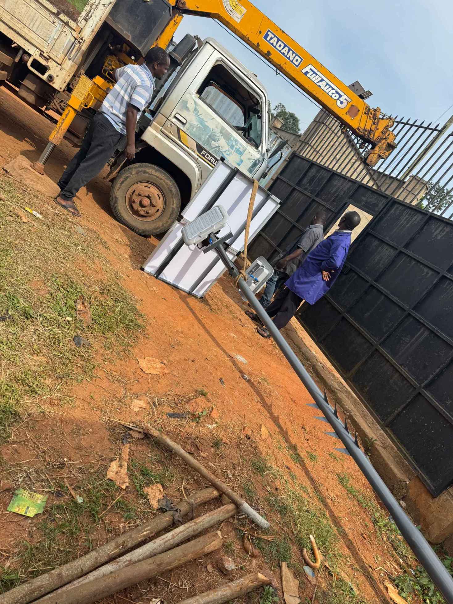 Victory Church Doxa Solar Flood Lighting Project