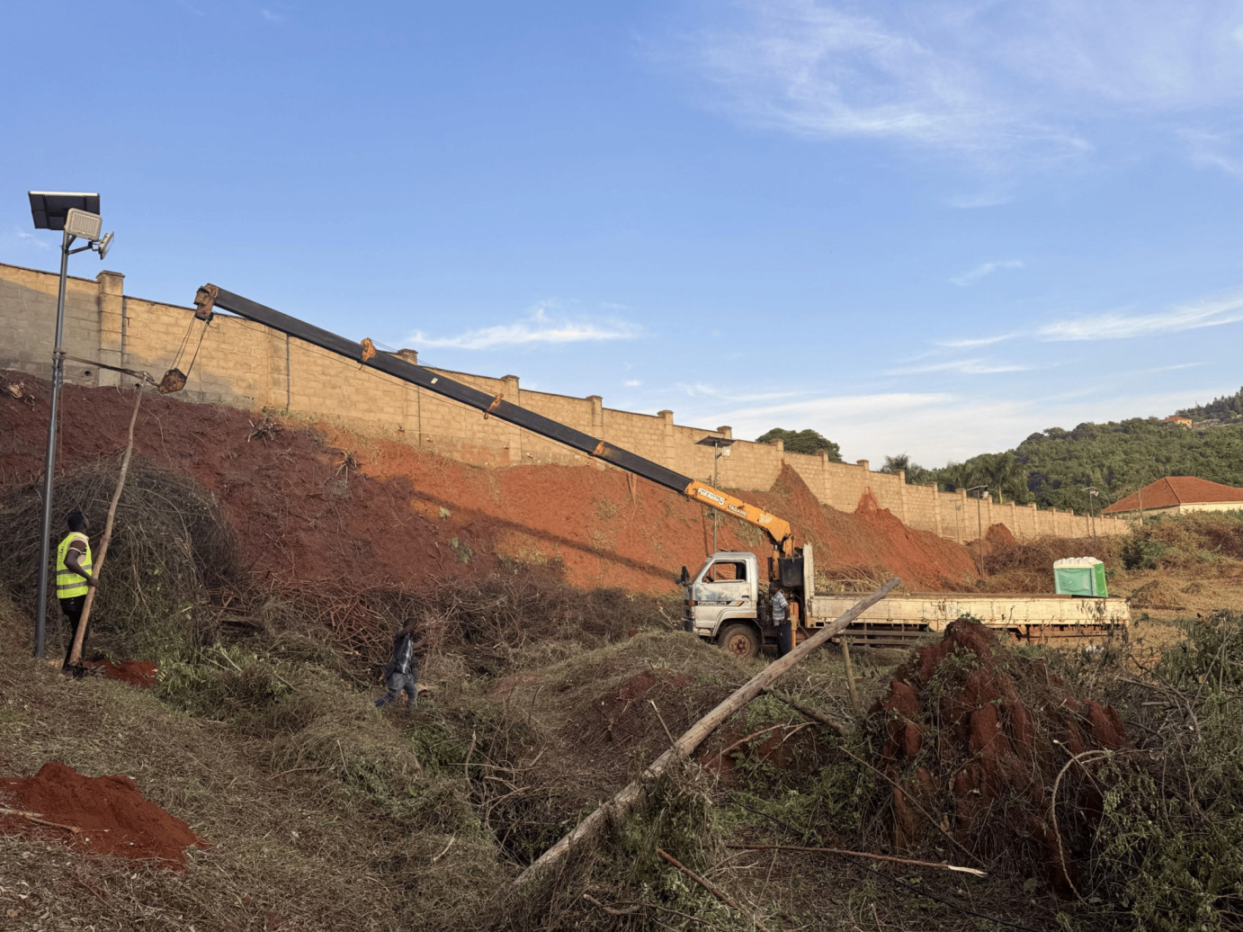 Victory Church Doxa Solar Flood Lighting Project gallery image 2